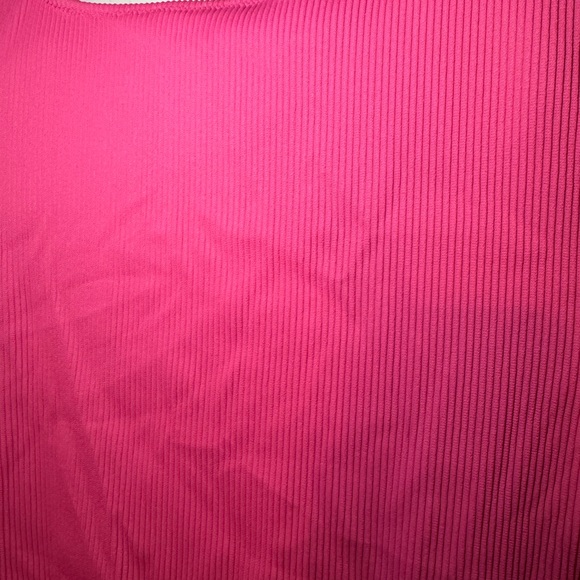 Old navy brand ribbed pink one piece size large - Picture 5 of 6